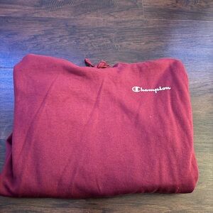 Champion Maroon Hoodie